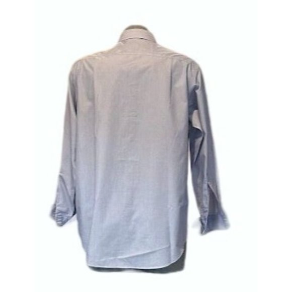 Charles Tyrwhitt Button Down Shirt Mens 16.5 35 Blue White Dress Work Shirt Tux - Picture 2 of 12